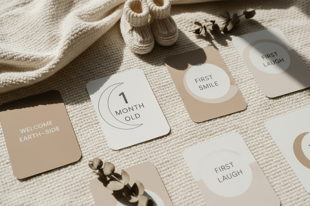 How to Use Baby Milestone Cards: Tips, Ideas & Photo Tricks | Kiddospot