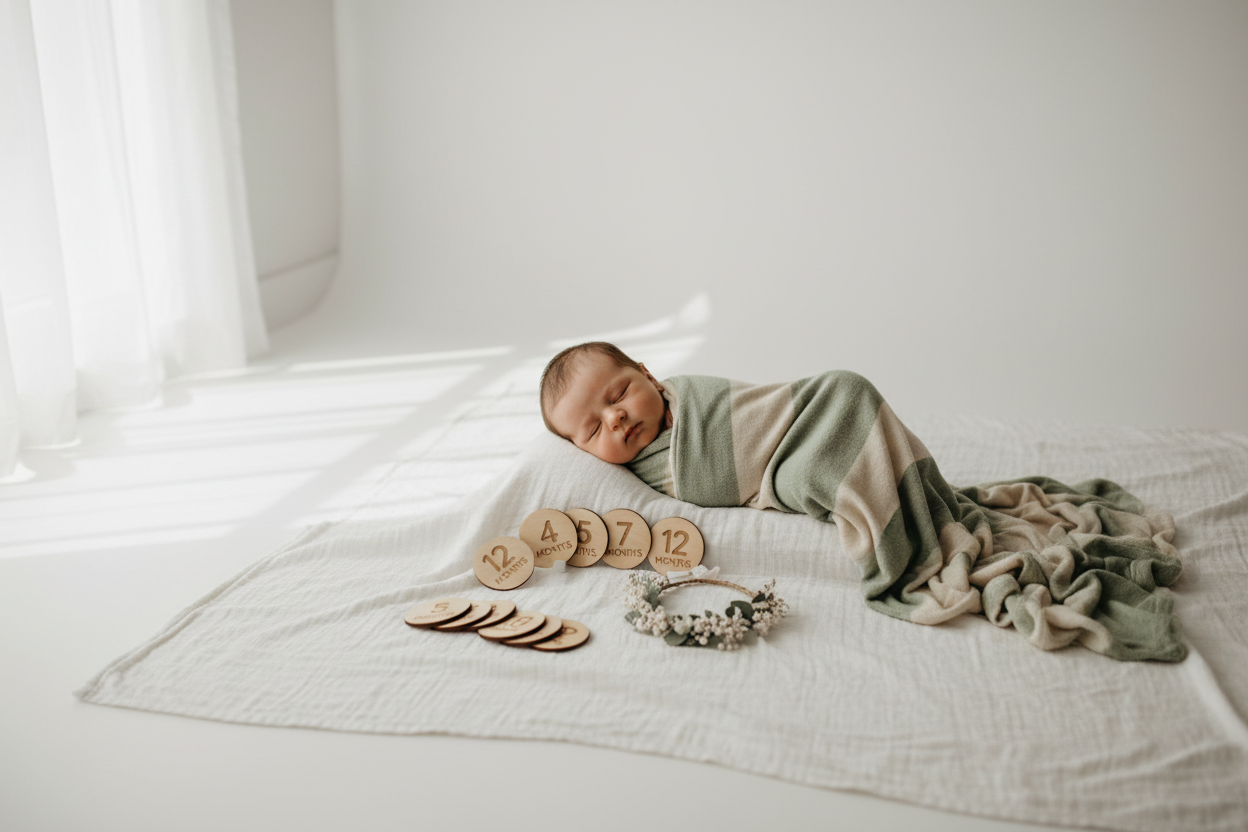 Baby Milestone Photography: Props & Tips for Perfect Shots