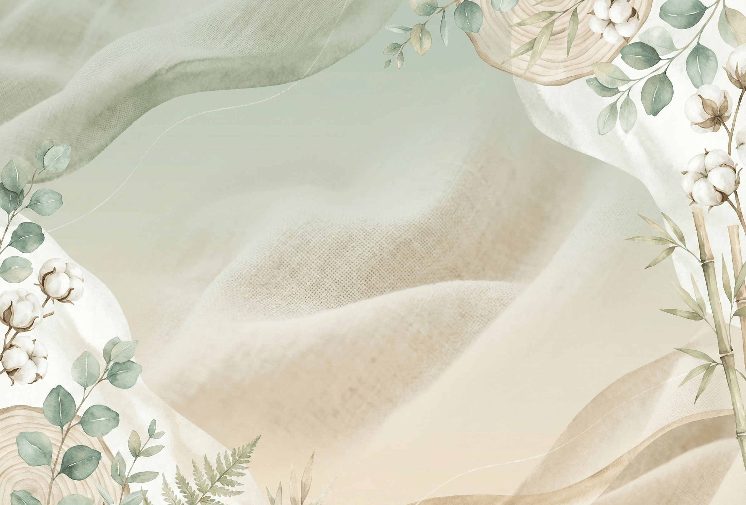 Soft background image for Organic & Natural collection.