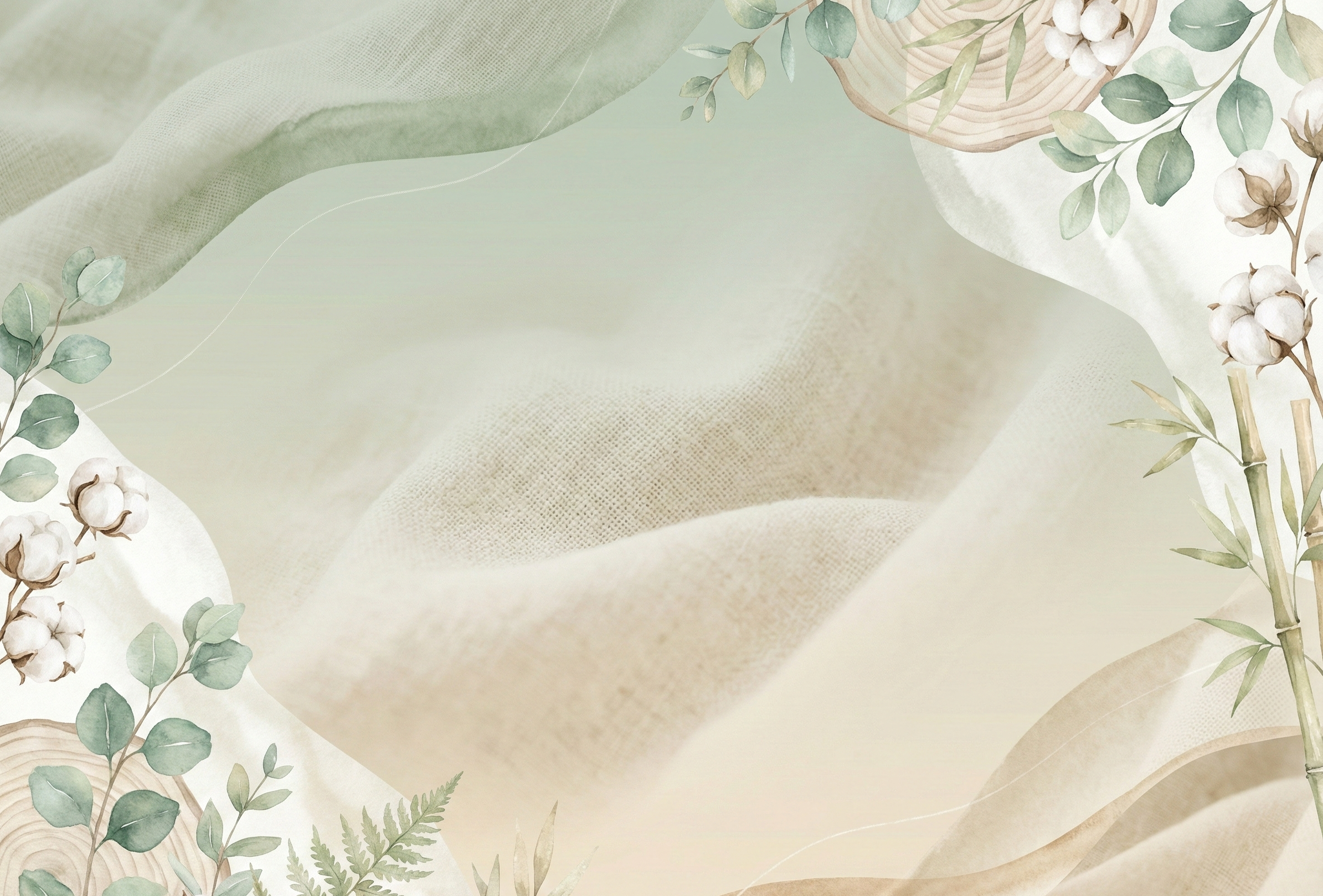 Soft background image for Organic & Natural collection.