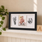 Newborn Footprint & Handprint Kit | Inkless Print Kit | Black Frame Included