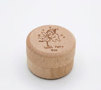 Kiddospot wooden tooth fairy box hero — natural solid wood keepsake for ages 5 plus