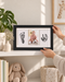 Newborn Footprint & Handprint Kit | Inkless Print Kit | Black Frame Included